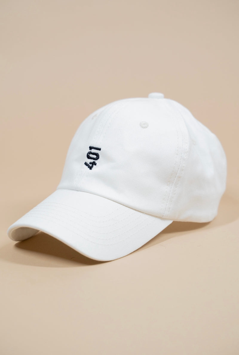 401 Dad Hat - White