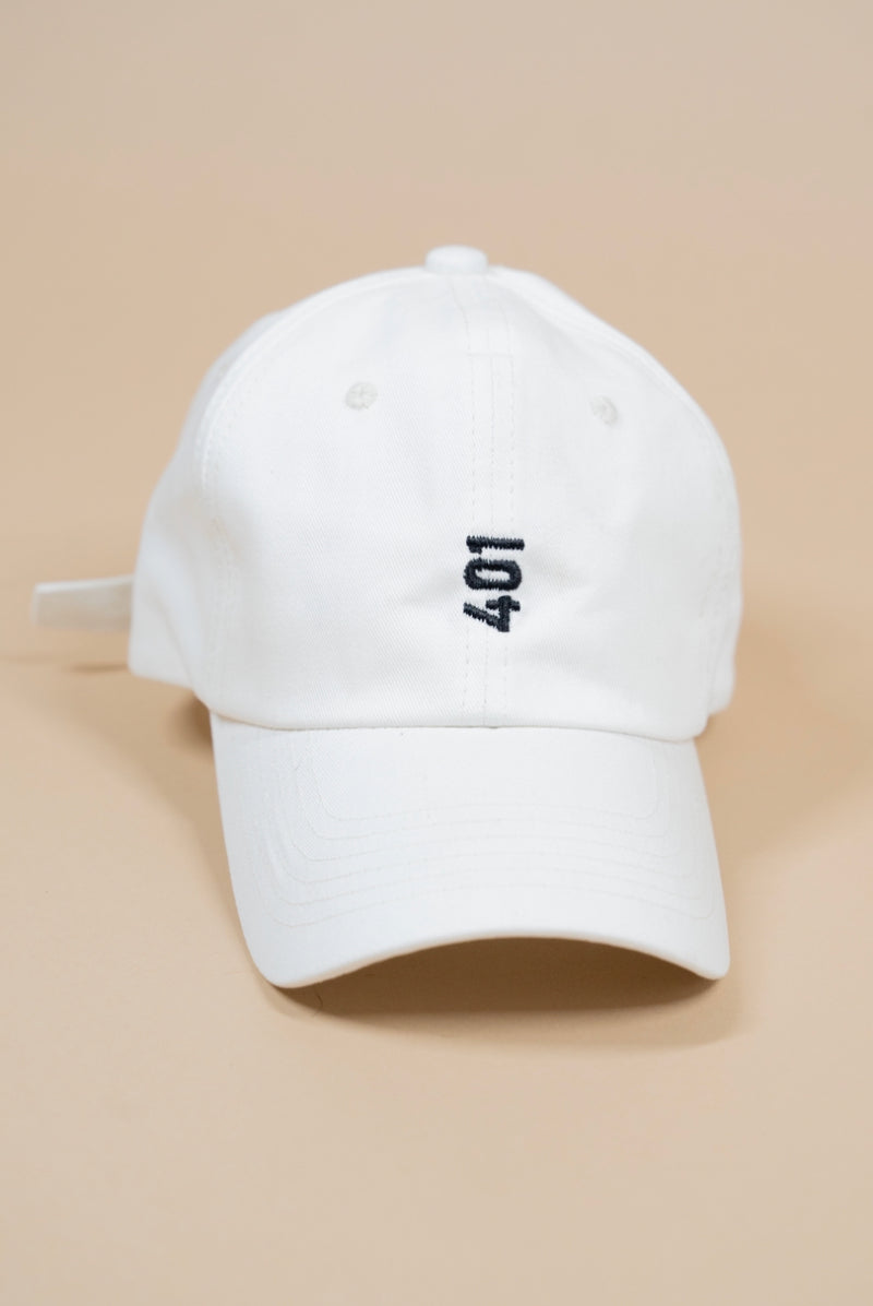 401 Dad Hat - White